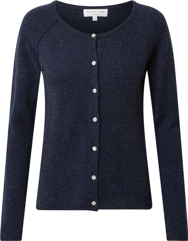 rosemunde Gebreid vest  donkerblauw