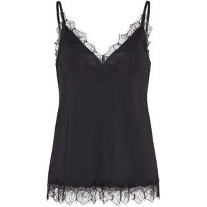 rosemunde Unterhemd »Billie Strap Top«, wunderschöner Vintage-Spitzenbesatz an Ausschnitt und Saum