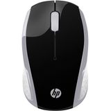 HP - Wireless Mouse 200 - Pike - Silver - Draadloos