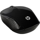 HP 200 Black Wireless Mouse muis Kantoor Ambidextrous RF Draadloos Optisch 1000 DPI