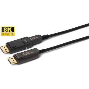 Microconnect DP-MMG-5000MBV1.4OP DisplayPort kabel 50 m Zwart