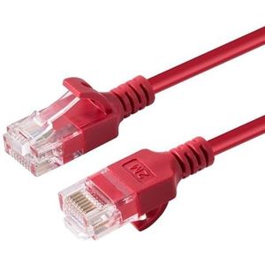 Microconnect U/UTP CAT6A Slim 0,5 m rood merk