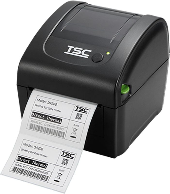TSC - DA220 - Labelprinter - Zwart - 203dpi - USB - Ethernet