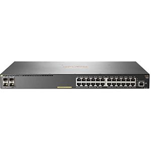 HPE - 2930f-24g-Poe+-4sfp - Netwerkschakelaar - Zwart