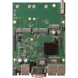 RouterBOARD RBM33G - Router - Zwart - 256 MB RAM - Dual-Core CPU