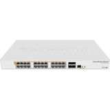 MikroTik - CRS328-24P-4S+RM - Switch - Zwart - Staal