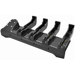 Zebra - 4-Slot Oplaadhouder - Accessoires voor Barcode Scanners - Zwart - Kunststof