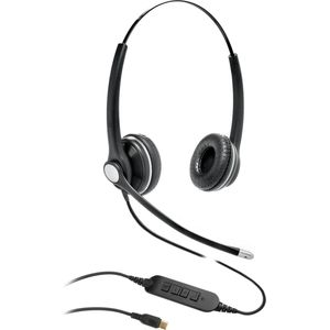 eSTUFF - G4045 - USB-C Headset - Binauraal - Met Ruisonderdrukking - Bedraad