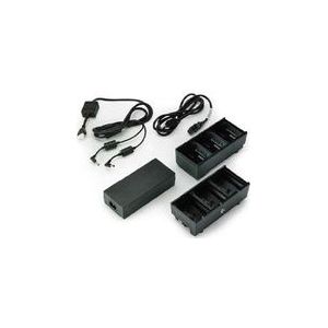 Zebra - Dual 3-Slot Batterijlader - Accessoires voor Barcodescanners