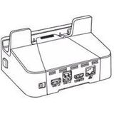 Zebra - Rugged Communication and Charge Cradle - Accessoires voor Barcodescanners - Robuust - Zwart