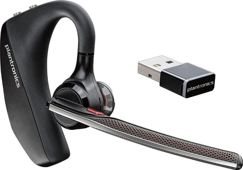 Poly 5200 UC Headset In-ear Black  Bluetooth 5200 UC, Headset,  In-ear, Office/Call center, Black, Monaural, Wireless incl. Charger