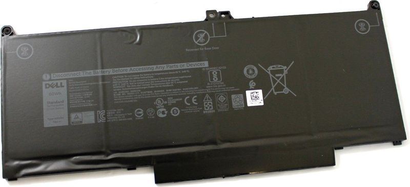 Dell - Notebookaccu - 60WHR - 4 Cellen - Lithium-Ion