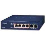 Planet - 4-poorts Switch - Unmanaged - 10/100TX - PoE - 60W per poort