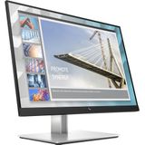 HP - E24i G4 - Monitor - Zilver - Zwart - 24 Inch - WUXGA-resolutie