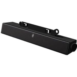 Dell - AS500 - Soundbar - Zwart - 10 W - 2.0 Kanaal