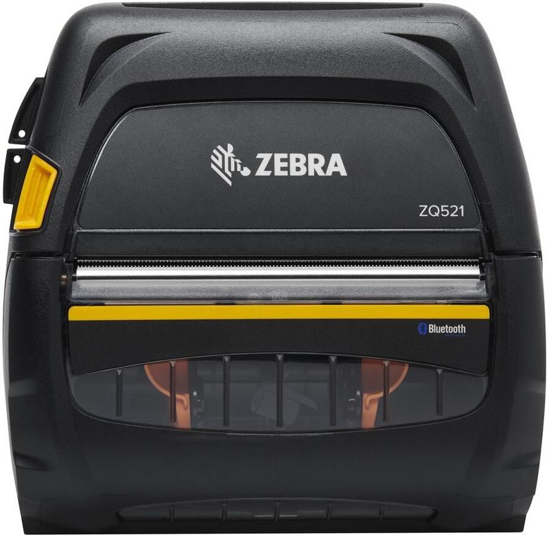 Zebra - ZQ521 - Mobiele Printer - Zwart - Directe Thermische Technologie