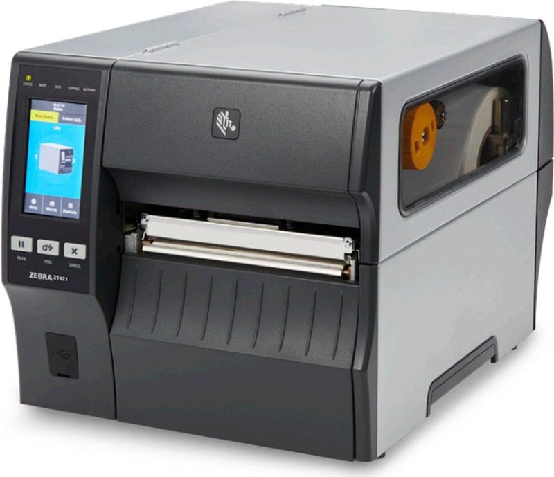Zebra - ZT421 - Labelprinter - Zwart - Thermische Transfer