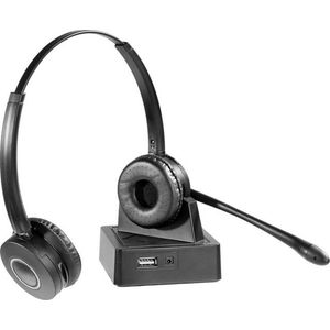 eSTUFF - G4555 - Bluetooth Headset - Zwart - Draadloos