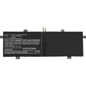 CoreParts MBXAS-BA0242 laptop reserve-onderdeel Batterij/Accu