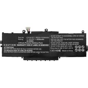 CoreParts - Laptop Batterij - Zwart - 4250 mAh - Voor Asus Notebooks