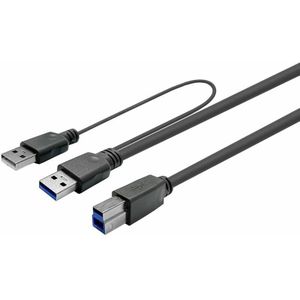 MICROCONNECT PROUSB3AB7C USB-kabel 7 m USB 3.2 Gen 1 (3.1 Gen 1) USB A USB B Zwart