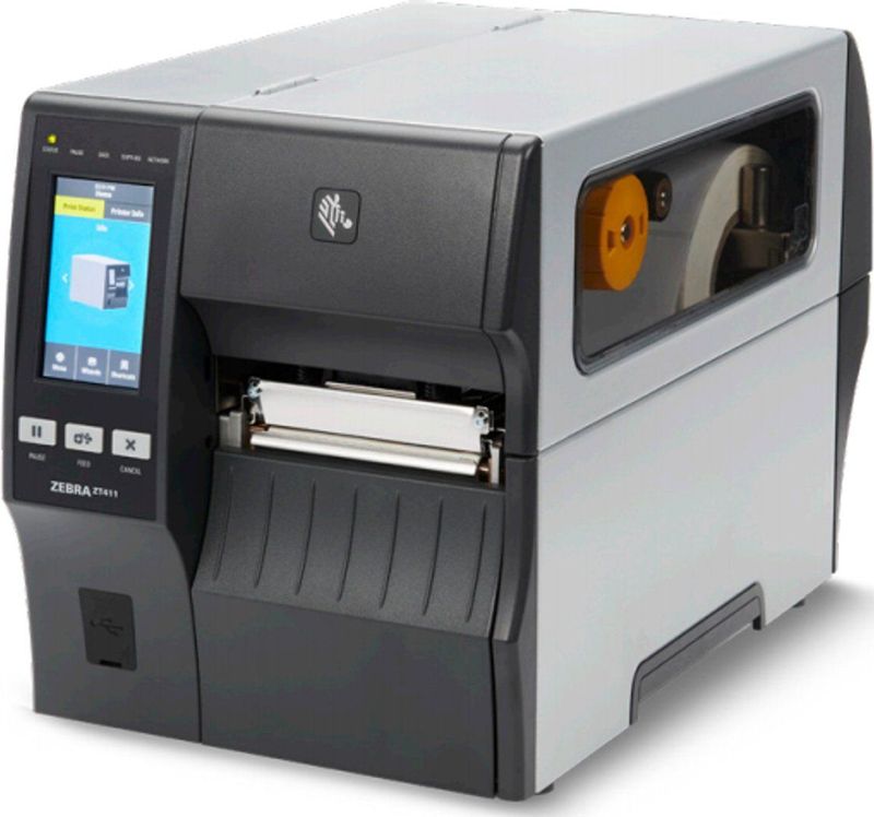 Zebra - ZT411 - Labelprinter - Zwart, Grijs - USB/SER/LAN/BT