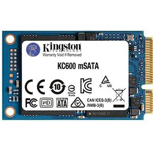 Kingston KC600 256G SSD SATA3 mSATA - SKC600MS/256G