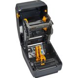 Zebra - ZD421t - Labelprinter - Zwart - Thermische Overdracht - 8 Dots/mm