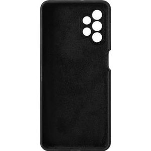 eSTUFF Samsung Galaxy A32 5G siliconen case, zwart zijde, W126172693 (siliconen case, zwart zijdezacht aan 4 zijden covered)