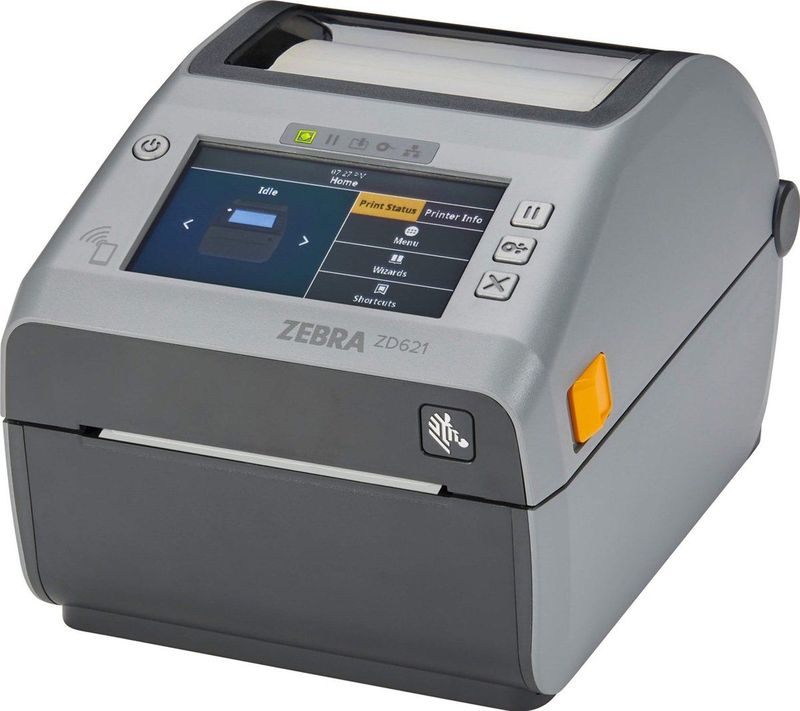 Zebra - ZD621t - Labelprinter - Grijs - 300 dpi