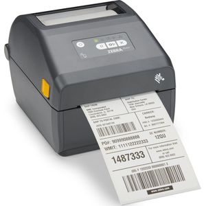 Zebra - ZD421t - Labelprinter - Grijs - 203 dpi - USB, BT, WLAN