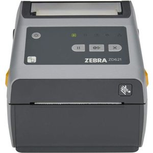 Zebra - ZD621d - Desktop Labelprinter - Grijs - 203 dpi - USB - Bluetooth - Ethernet