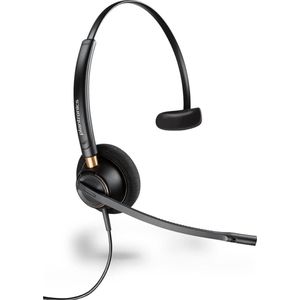 Poly - EncorePro HW510 - Kantoorheadset - Zwart - Bedraad