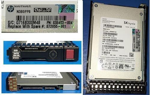 HPE - SPS-DRV SSD - 960GB - SATA - SFF - TLC-NAND