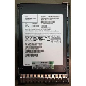 HPE SSD 3.84TB SFF SAS RI DS SC (3840 GB, 2.5"), SSD