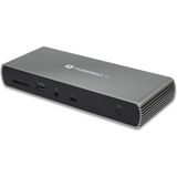 Thunderbolt 4 Dock - Zwart - USB-C - Geschikt voor Windows en Mac