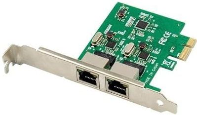 MicroConnect - PCI-E 8111F - Netwerkkaart - Groen - Zilver