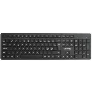 Gearlab GLB212102 toetsenbord RF Draadloos QWERTY Scandinavisch Zwart
