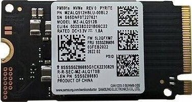 Lenovo - PM991A - SSD - 512 GB - M.2 2242