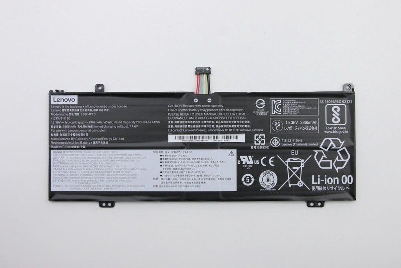 Lenovo - V540S - Notebook Batterij - Zwart - 4 Cellen - 45Wh - 15.36V