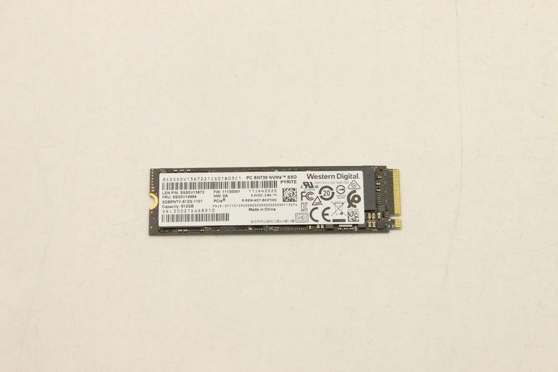Western Digital - SN730 - M.2 SSD - 512GB - NVMe - TLC-NAND