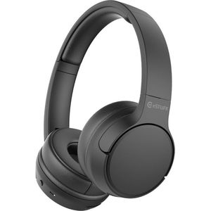 eSTUFF JUNO On-Ear Bluetooth Hoofdtelefoon (60 h, Draadloze), Koptelefoon, Zwart
