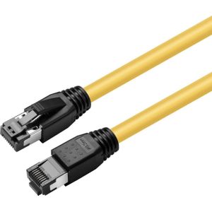 MICROCONNECT CAT8.1 S/FTP 1m geel LSSH