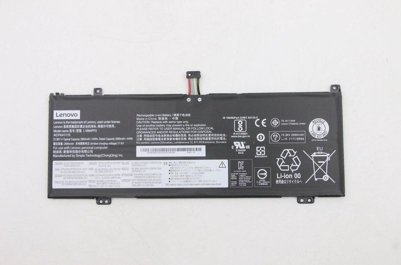 Lenovo - SP/B L18M4PF0 - Notebook Accu - Zwart - 15,36V 45Wh 4 Cellen