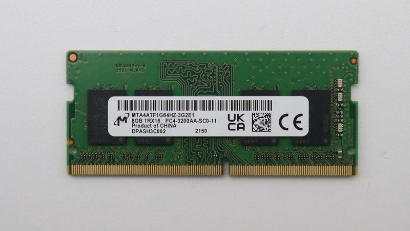 Lenovo - SODIMM - RAM - 8GB - DDR4 - 3200MHz - Micron