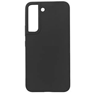 eSTUFF Samsung Galaxy S22 Silicone Case Black Silk Touch 4 Sides, W126571684 (Case Black Silk Touch 4 Sides Covered)