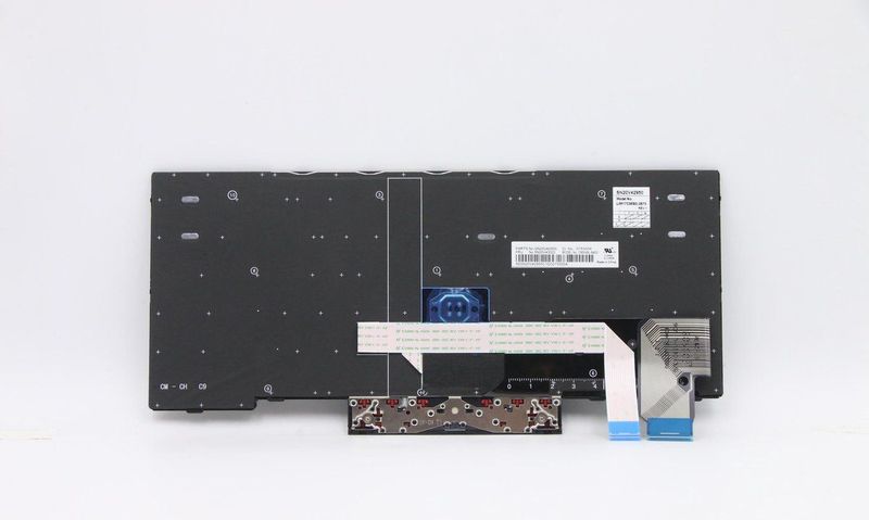 Lenovo - 5N20V43009 - Toetsenbord - Zwart - Compatibel met ThinkPad X13 Gen 1