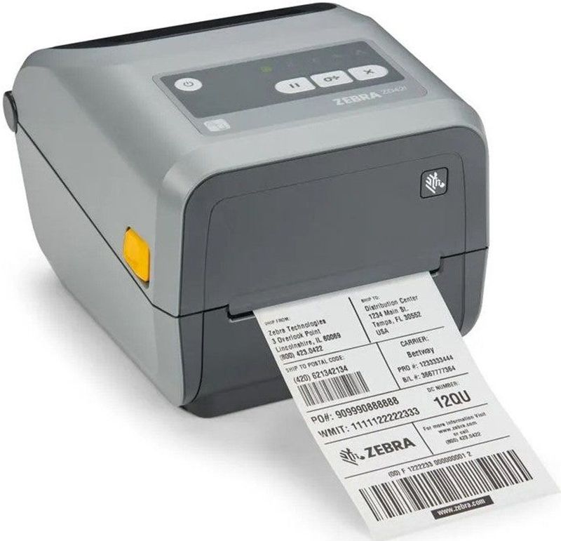 Zebra - ZD421c - Labelprinter - Grijs - 203 dpi