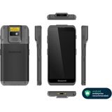 Honeywell EDA5S,WAN,4/64G,2PIN+USB,0703 (2D-streepjescodes), Barcode scanner, Zwart