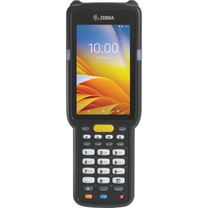 Zebra MC3300x Handheld Mobiele Computer 10,2 cm (4 inch) 800 x 480 pixel Touchscreen 375 g Zwart (1D streepjescodes), Barcode scanner, Zwart
